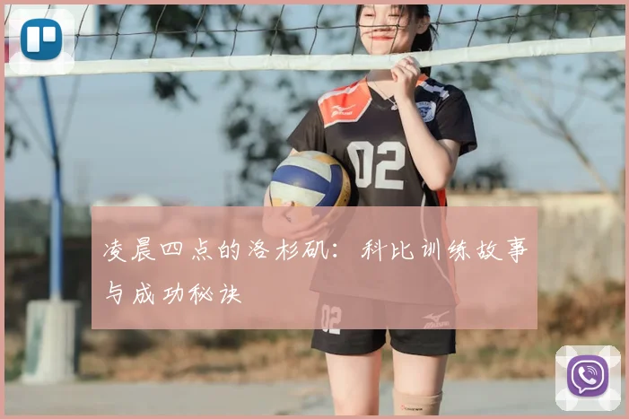 凌晨四点的洛杉矶:科比训练故事与成功秘诀